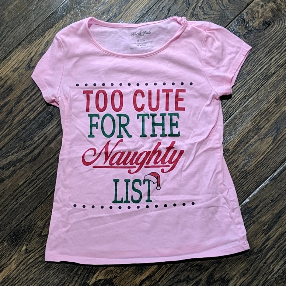 North Pole Santa Christmas T-shirt